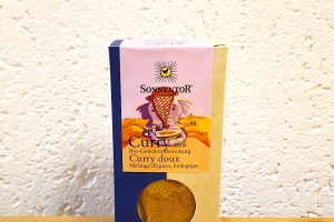 Curry doux, Mélange d'épices "Sonnentor" (50g)
